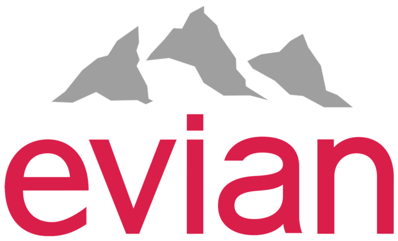 evian logo