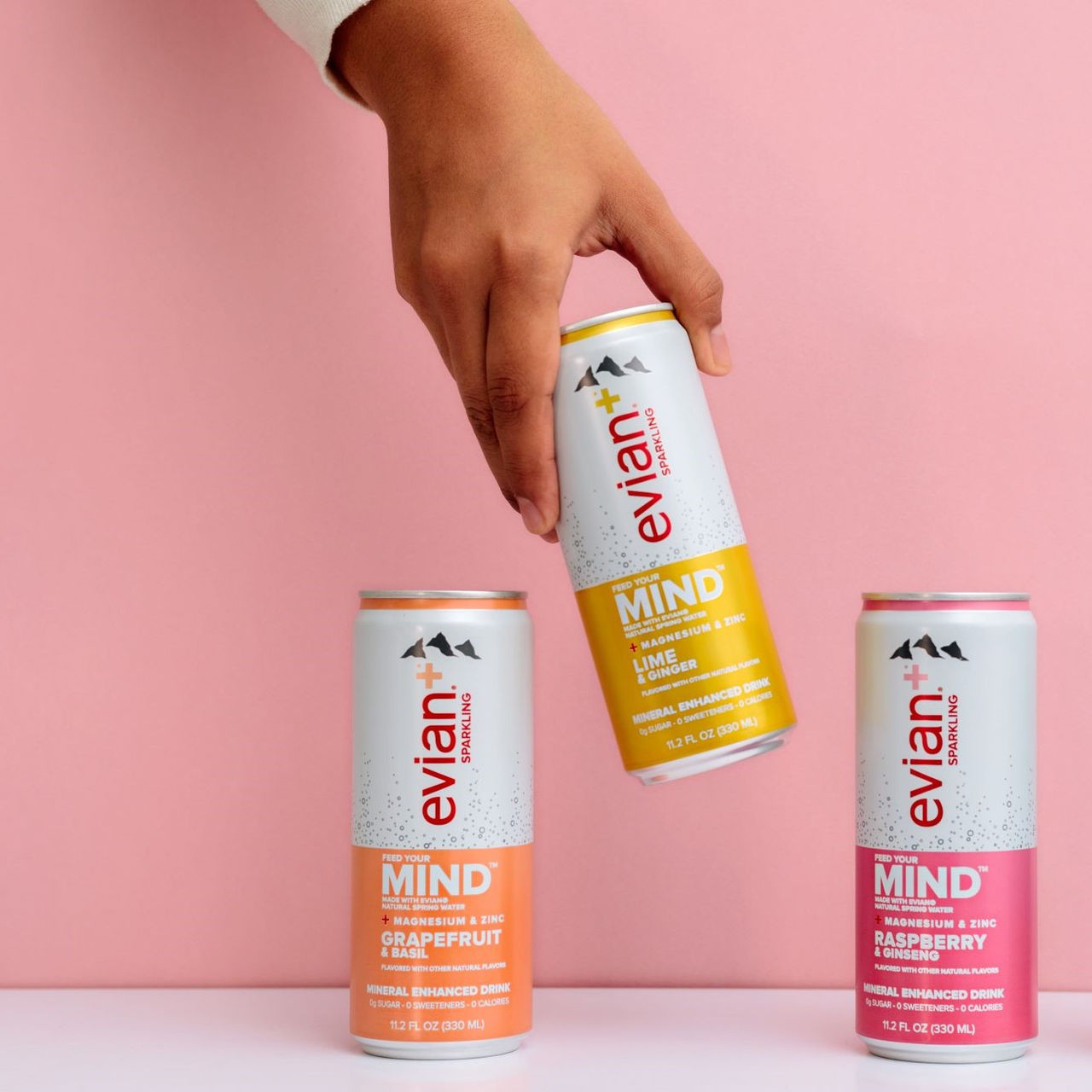 evian+ product selection